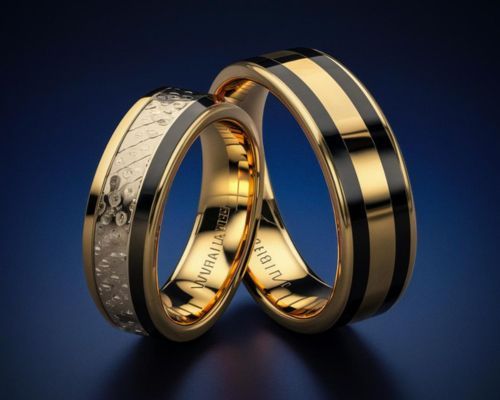 Obrączki ślubne z dwoma kolorami metalu: trendy i stylizacje